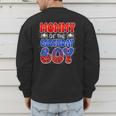 Dad And Mom Mommy Birthday Boy Spider Family Matching Men's Sweatshirt Back Print
