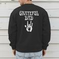 Dad Retro Distressed Grateful Dad Men's Sweatshirt Back Print