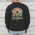 Dad Of The Ringmaster Kids Circus Theme B-Day Party Men's Sweatshirt Back Print
