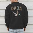 Dada Duck Hunting One Lucky Duck 1st Birthday Family Party Men's Sweatshirt Back Print