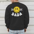 Dada One Happy Dude Birthday Theme 1st Family Matching Mom Men's Sweatshirt Back Print Dada One Happy Dude Birthday Theme 1st Family Matching Mom Men's Sweatshirt Back Print