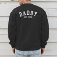 Daddy 2026 Classic Bold Font Men's Sweatshirt Back Print