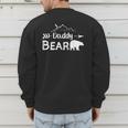 Daddy Bear Shirt Matching Family Mama Papa Bear Camping Men's Sweatshirt Back Print