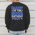 Daddy Of The Boss Birthday Party Outfit Like A Boss Daddy Men's Sweatshirt Back Print