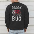 Daddy Bug Ladybug Lover Cute Dad Small Men's Sweatshirt Back Print