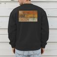 Daddy Lover Valentine Quote He Him Daddy Men's Sweatshirt Back Print