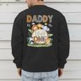 Daddy Of The Wild One 1St Birthday Kids Safari Jungle Men's Sweatshirt Back Print