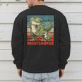 Daddysaurus Father's Day Best Dad T-Rex Papa Men's Sweatshirt Back Print Daddysaurus Father's Day Best Dad T-Rex Papa Men's Sweatshirt Back Print