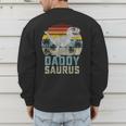DaddysaurusRex Dinosaur Daddy Saurus Family Matching Men's Sweatshirt Back Print DaddysaurusRex Dinosaur Daddy Saurus Family Matching Men's Sweatshirt Back Print