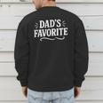 Dad's Favorite Men's Sweatshirt Back Print Dad's Favorite Men's Sweatshirt Back Print
