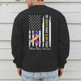 My Dad's Fight Is My Fight Bladder Cancer Awareness Men's Sweatshirt Back Print My Dad's Fight Is My Fight Bladder Cancer Awareness Men's Sweatshirt Back Print