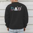 Disney Frozen Olaf Sven Kristoff Father’s Day Birthday Dad Men's Sweatshirt Back Print