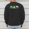 Disney The Little Mermaid Ariel Father’s Day Birthday Dad Men's Sweatshirt Back Print