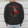 Disney Pixar The Incredibles 2 Mr Incredible Vintage Dad Men's Sweatshirt Back Print