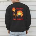 Disney And Pixar’s Elemental Proud Dad Of a Fiery Daughter Men's Sweatshirt Back Print
