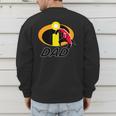 Disney And Pixar's The Incredibles Mr Incredible Dad Family Men's Sweatshirt Back Print