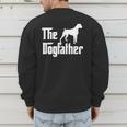 The DogfatherShirt Boxer Dog Lover Shirt For Men Dad Men's Sweatshirt Back Print