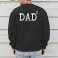 Father Of 2 Kids Dad Squared Dad To The Second Power Men's Sweatshirt Back Print Father Of 2 Kids Dad Squared Dad To The Second Power Men's Sweatshirt Back Print
