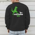 Father's Day Idea Daddysaurus Rex T-Shirt Men's Sweatshirt Back Print Father's Day Idea Daddysaurus Rex T-Shirt Men's Sweatshirt Back Print