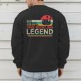 Father's Day The Man The Myth The Bowling Legend Bowler Dad Men's Sweatshirt Back Print Father's Day The Man The Myth The Bowling Legend Bowler Dad Men's Sweatshirt Back Print