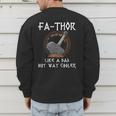 Fathor Dad Father Father's Day Classic Fit Short Sleeve T-Shirt Size Small Men's Sweatshirt Back Print