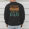 My Favorite Neuroscientist Calls Me Dad Neuroscientist Dad Men's Sweatshirt Back Print