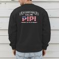 My Favorite People Call Me Pipi USA Flag Dad Father's Day For Men Men's Sweatshirt Back Print