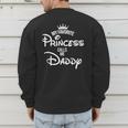 My Favorite Princess Calls Me Daddy Daughter Fathers Day Men's Sweatshirt Back Print