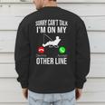 Fishing Dad Men Reel Cool Fish Bass Fishing Men's Sweatshirt Back Print