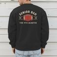 Football Senior Dad 2026 The 4th Quarter Men's Sweatshirt Back Print