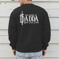Gamer Father's Day Dad Men's Sweatshirt Back Print