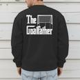 The Goalfather Dad Soccer Goalkeeper Goalie Coach Footballer Men's Sweatshirt Back Print The Goalfather Dad Soccer Goalkeeper Goalie Coach Footballer Men's Sweatshirt Back Print