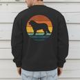 Golden Mountain Vintage Retro Mum Dad Dog Men Women Kids Men's Sweatshirt Back Print