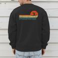 Gymnastics Dad Gymnastics Daughter Gymnast Dad Men's Sweatshirt Back Print
