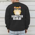 Hamster Dad Father's Day Animal Whisperer Rodent Lover Men's Sweatshirt Back Print