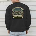 Handyman For Men Women Dad Fixologist Carpenter Tools Men's Sweatshirt Back Print