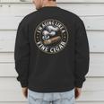 I'm Aging Like a Fine Cigar Retro Dad Father's Day Men's Sweatshirt Back Print