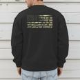 I'm Not The Step Dad I'm The Dad That Stepped Up Camouflage Men's Sweatshirt Back Print