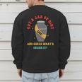 Got A Jar Of Dirt Dad And Guess What's Inside It Men's Sweatshirt Back Print