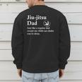 Jiu Jitsu Dad BJJ Definition Men's Sweatshirt Back Print