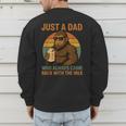 Just A Dad Who Always Came Back With The Milk Bigfoot Men's Sweatshirt Back Print Just A Dad Who Always Came Back With The Milk Bigfoot Men's Sweatshirt Back Print