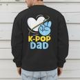 K-POP Dad Korean Lover K-Pop Music Cute Father Daddy Papa Men's Sweatshirt Back Print