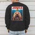 Labradoodle Jowls Tee Fawn Lab Doodle Mom Top Dad Men's Sweatshirt Back Print
