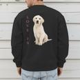 Labrador Retriever Shirt Women Men Lab Mom Dad Dog Tee Men's Sweatshirt Back Print