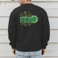Marvel Hulk Incredible Dad Family Trip Vacation Father's Day Men's Sweatshirt Back Print