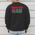 Marvel Spider-Man Amazing Dad Birthday Father’s Day Men's Sweatshirt Back Print