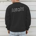 Meow Cat Shirt Meow Kitty Cats Mom And Cat Dad Men's Sweatshirt Back Print Meow Cat Shirt Meow Kitty Cats Mom And Cat Dad Men's Sweatshirt Back Print