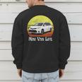 Mini Van Life Soccer Mom Dad Parent For Parents Men's Sweatshirt Back Print Mini Van Life Soccer Mom Dad Parent For Parents Men's Sweatshirt Back Print