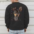 Miniature Pinscher Shirt Dog Mom Dad Tshirt Love Puppy Pet Men's Sweatshirt Back Print