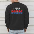 Mom And Dad Spider Family Matching Birthday Halloween Men's Sweatshirt Back Print